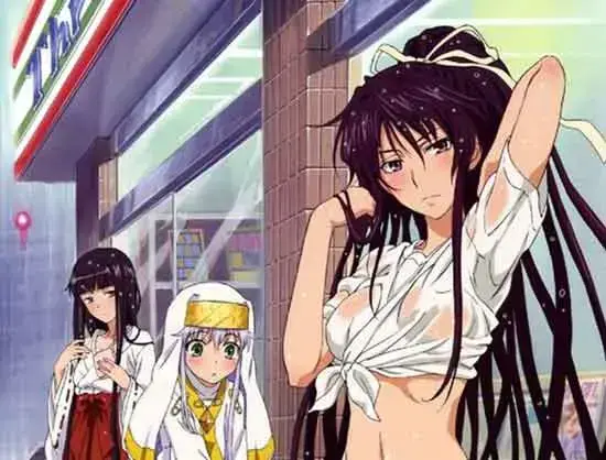 二次元美女的夏日服装图片，二次元美女夏日的图片