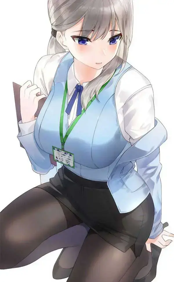 动漫美女二次元清纯，二次元清纯动漫长发美女图片