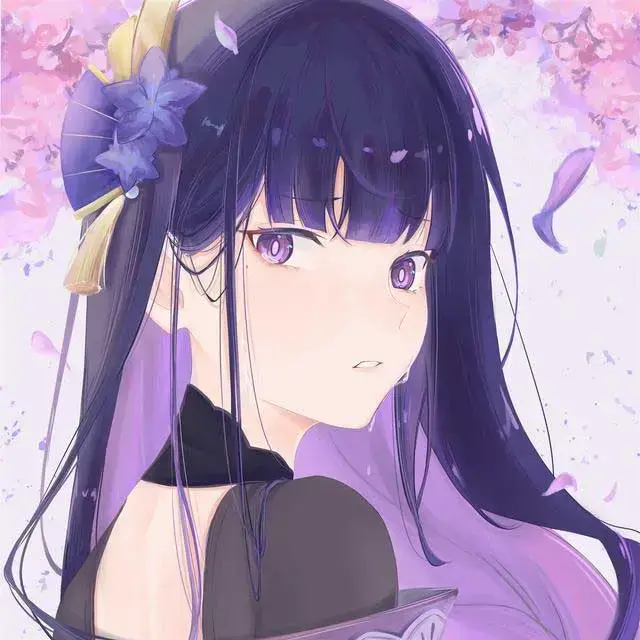 原神雷电将军全身图，雷电将军图片原神