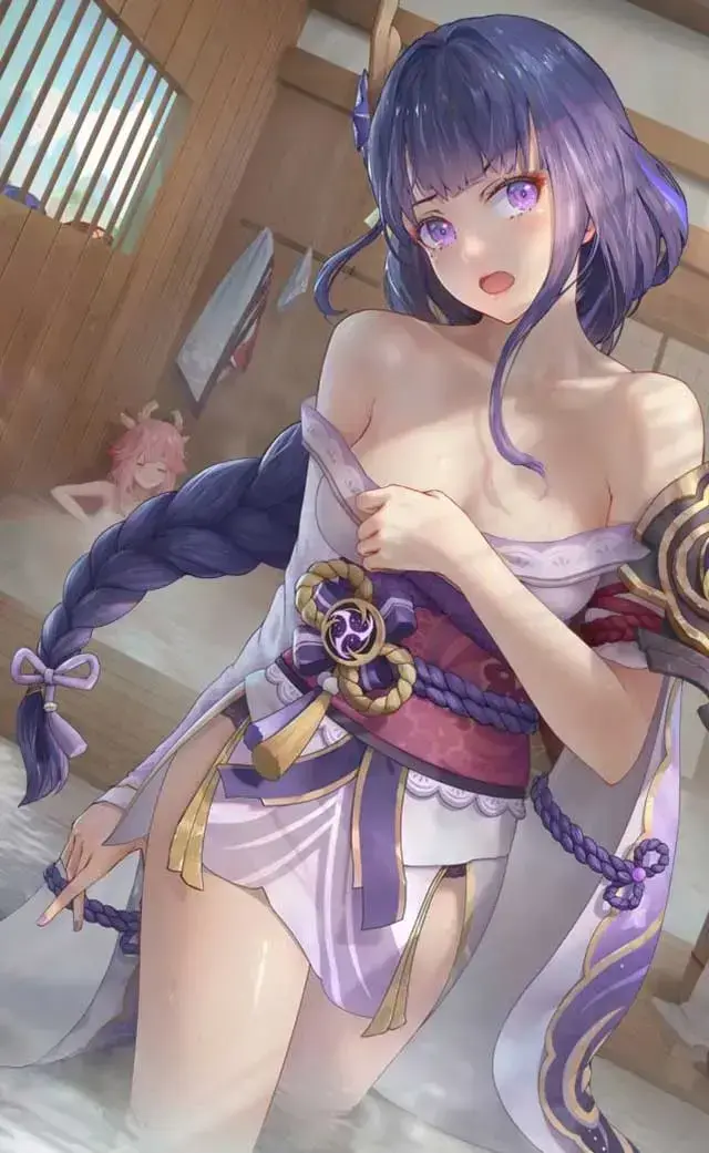 原神雷电将军全身图，雷电将军图片原神