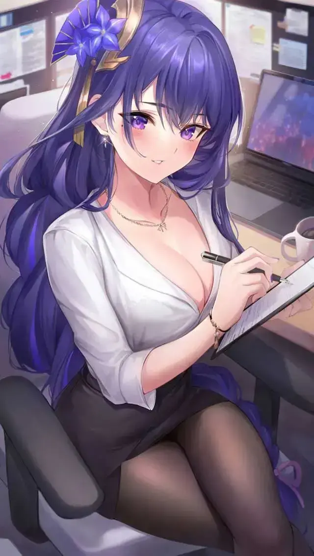 原神雷电将军全身图，雷电将军图片原神