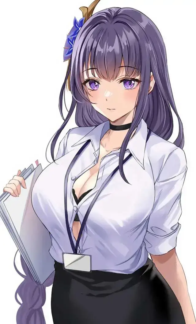 原神雷电将军全身图，雷电将军图片原神