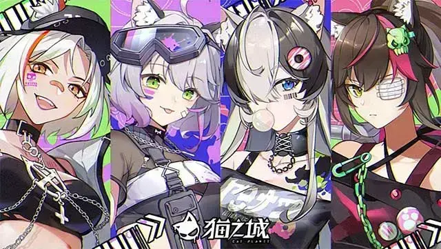 猫之城游戏高清壁纸，高清壁纸猫之森图片