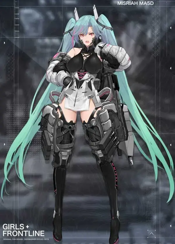 二次元帅气机甲女，二次元机甲美少女