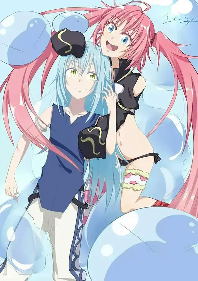 萌王米莉姆同人图，转生变成史莱姆米莉姆同人本 萌王米莉姆福利插画