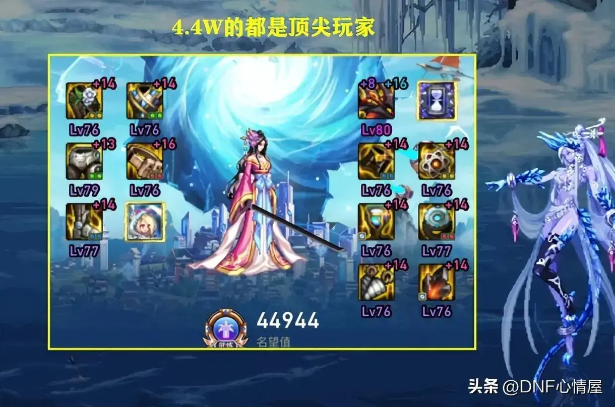 dnf2021双至尊和普通差多少名望，DNF双至尊名望