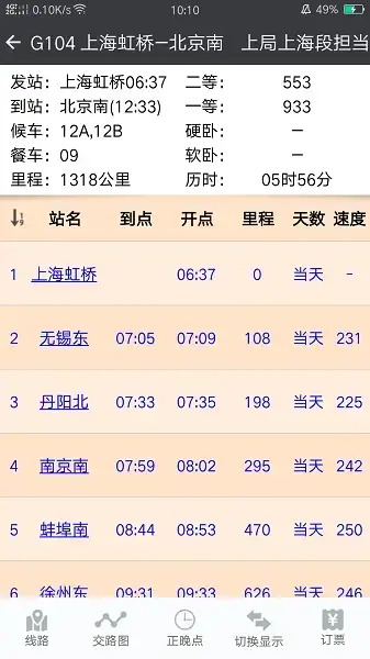 盛名时刻表官方手机版