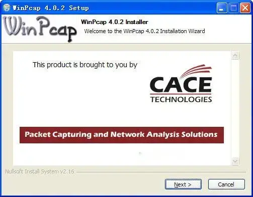 winpcap4.0（网络封包抓取工具）