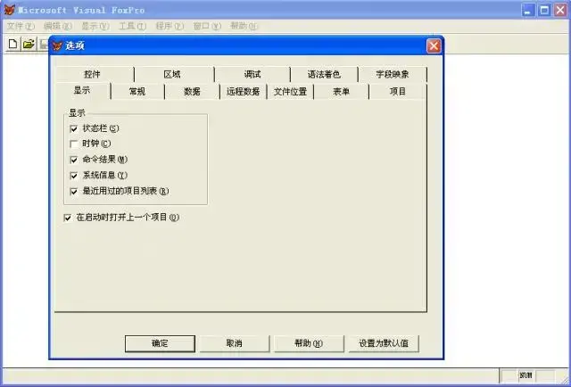 Visual Foxpro正式版v6.0