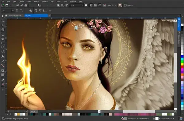 CorelDRAW14简体免费v14.0.0.7012024免注册版
