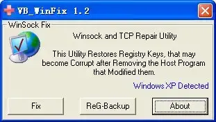 Winsockxpfix修复工具 win7/win10 应用