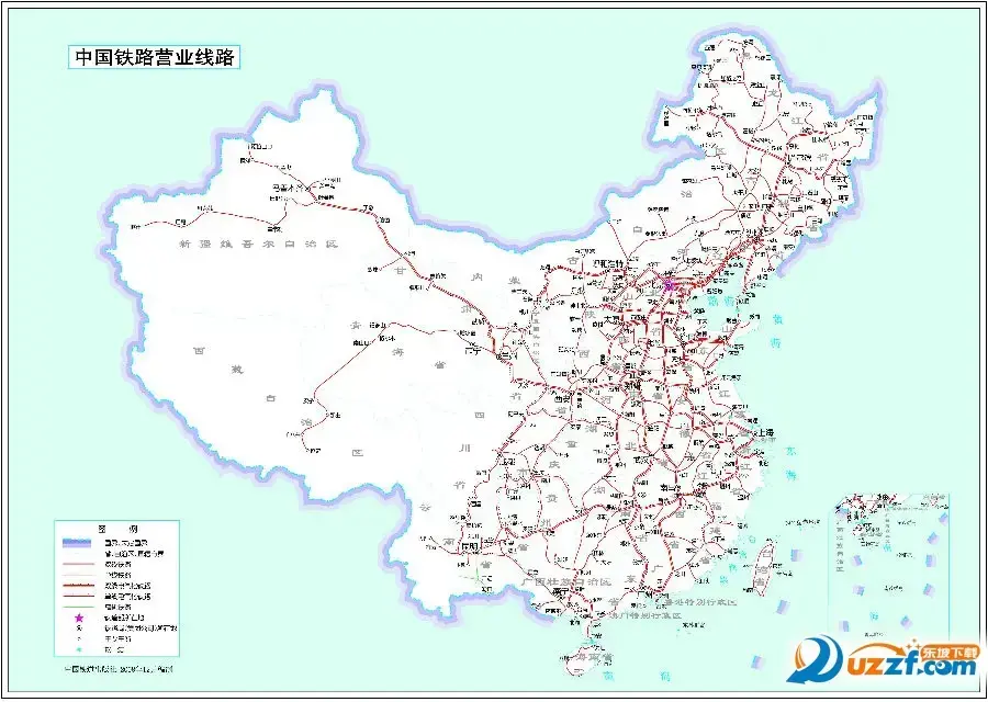 全国铁路迎调图2017最新完整版