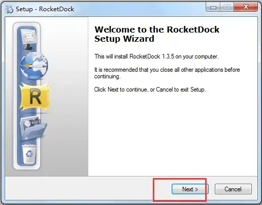rocketdock中文