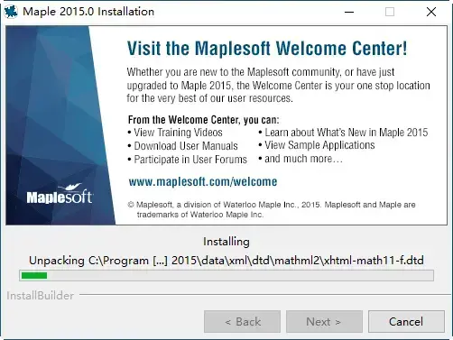 maplesoft maple 2015.2数学和工程计算软件