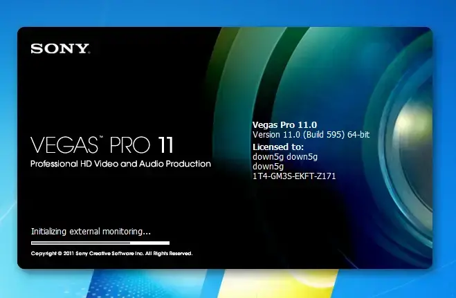 Vegas Pro 11 视频处理工具