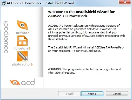 acdsee7绿色版v7.0 Build 102