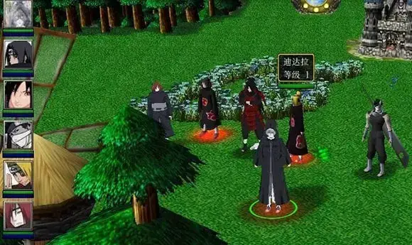 魔兽火影忍者羁绊3.2f神宁版