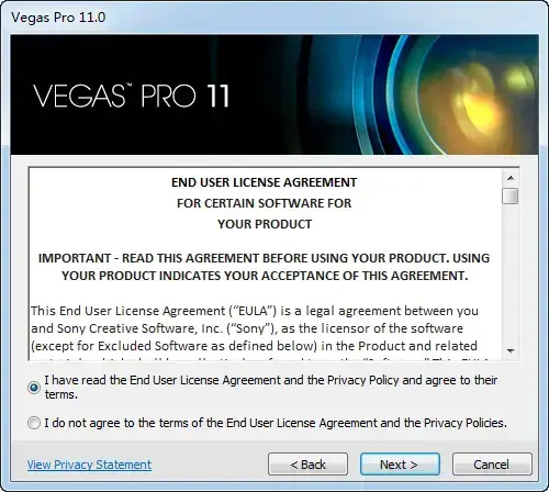 Vegas Pro 11 视频处理工具