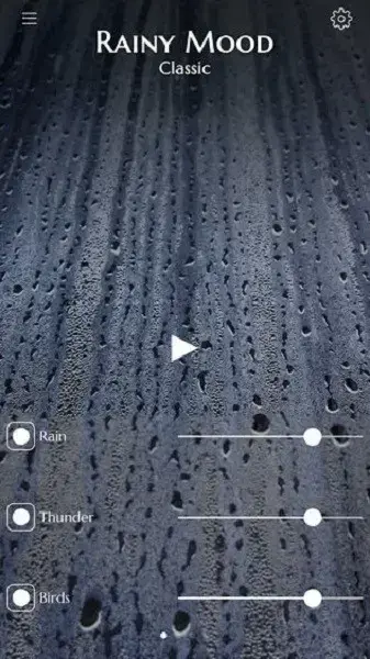 rainy mood app