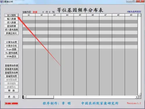聚类分析软件v1.2 聚类分析软件v1.2