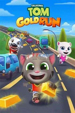 汤姆猫跑酷2024版无限金币钻石鞭炮