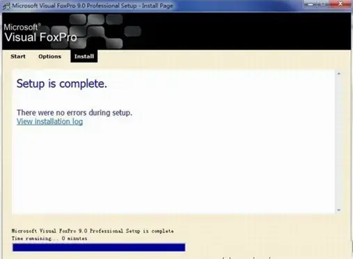 microsoft visual foxpro正版 v9.0 简体正式版