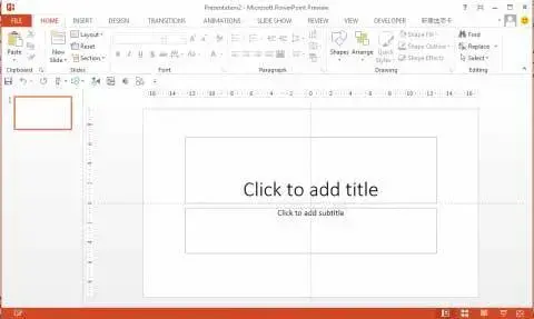 PowerPoint2013免费 应用