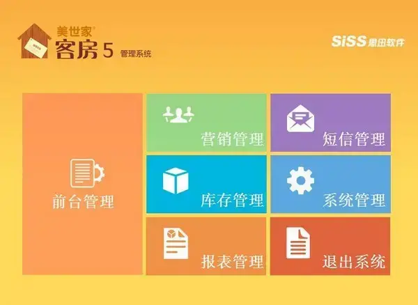 美世家客房管理系统5 正式版