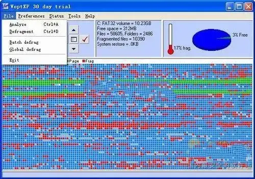 Voptxp磁盘碎片整理工具 V9.21 绿色实用版