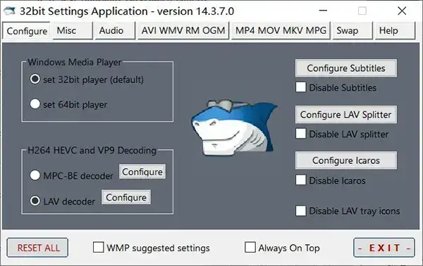 Shark007 Advanced Codecs Shark007 Advanced Codecs