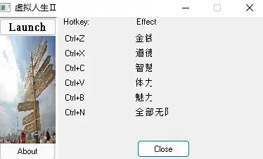 虚拟人生2秘籍修改器 虚拟人生2秘籍修改器