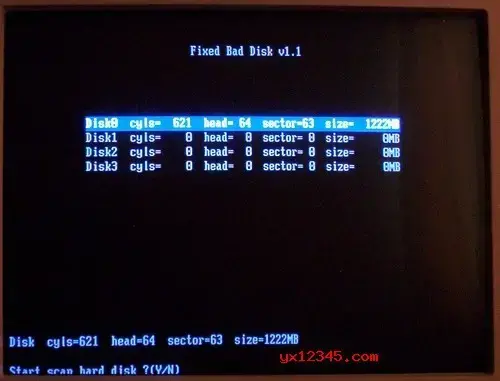 fbdisk 坏盘分区器 V1.2