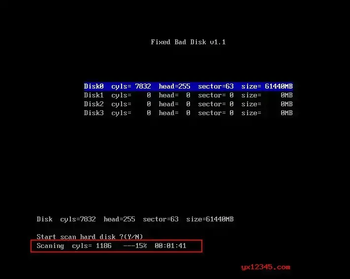 fbdisk 坏盘分区器 V1.2