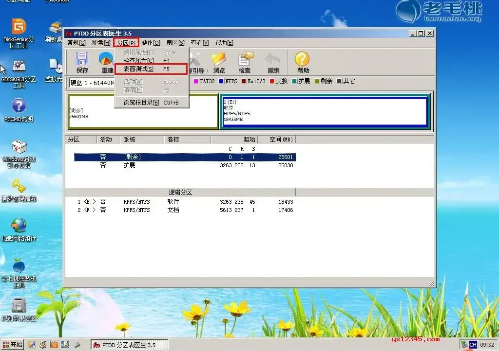 ptdd分区表医生 ptdd分区表医生