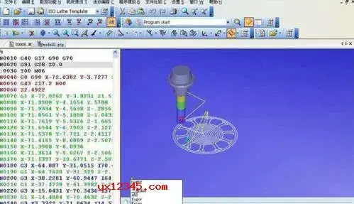 数控程序编程仿真模拟CNC程序编辑器 数控程序编程仿真模拟CNC程序编辑器