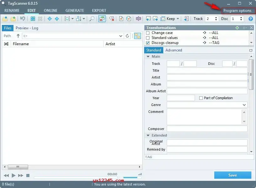tagscanner万能音乐标签编辑器 tagscanner万能音乐标签编辑器