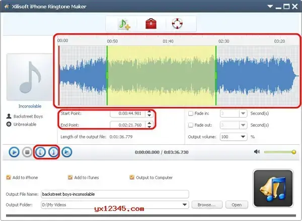 iPhone苹果手机M4R格式铃声制作软件 iPhone苹果手机M4R格式铃声制作软件