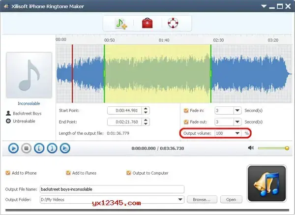 iPhone苹果手机M4R格式铃声制作软件 iPhone苹果手机M4R格式铃声制作软件