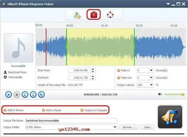 iPhone苹果手机M4R格式铃声制作软件 iPhone苹果手机M4R格式铃声制作软件