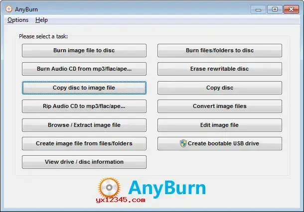 AnyBurn CD/DVD/蓝光光盘刻录软件 V5.5 绿色版 免费刻录CD/DVD/蓝光光盘 AnyBurn CD/DVD/蓝光光盘刻录软件 V5.5 绿色版 免费刻录CD/DVD/蓝光光盘