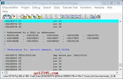 w32dasm汉化版 w32dasm汉化版