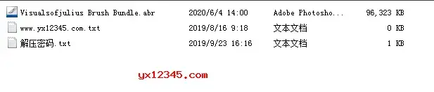 60种高质量PS笔刷打包