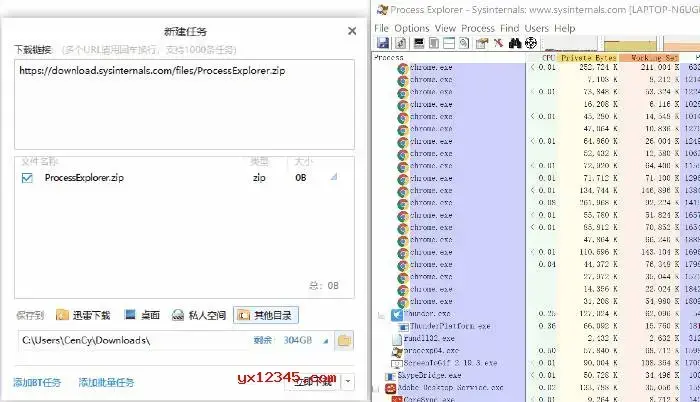 process explorer中文汉化绿色版