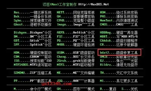 hdat2硬盘检测、坏道修复工具
