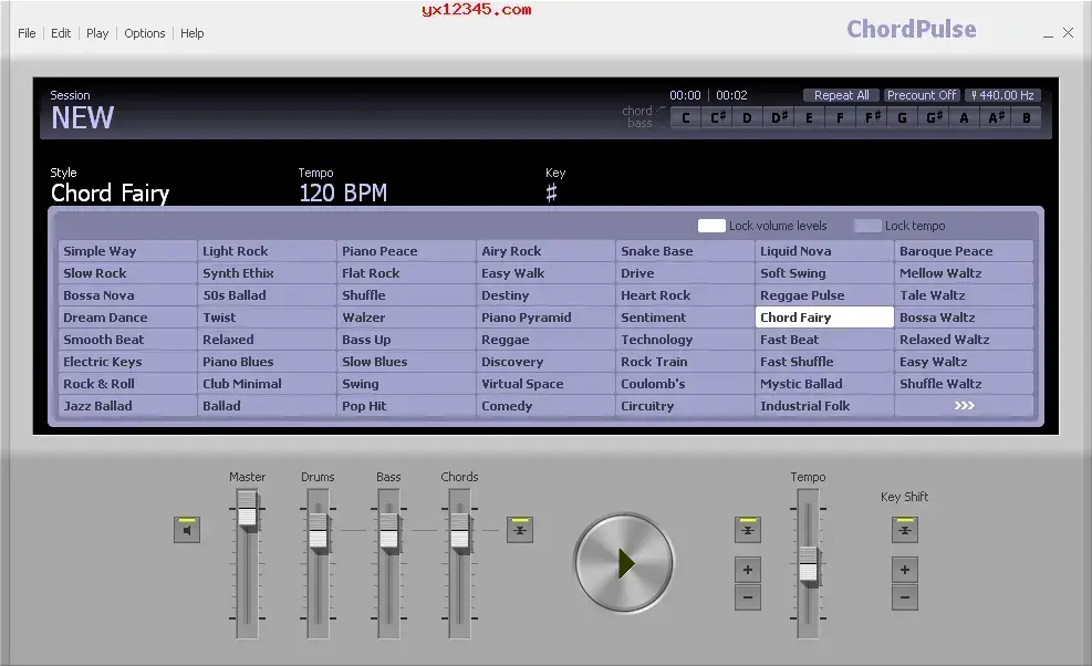ChordPulse伴奏软件