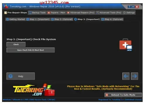 windows repair中文汉化绿色版