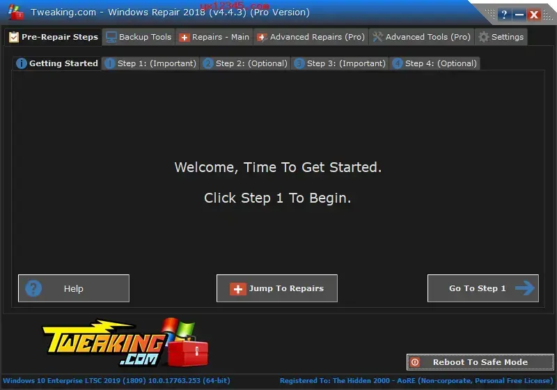 windows repair中文汉化绿色版