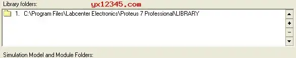 proteus元件库