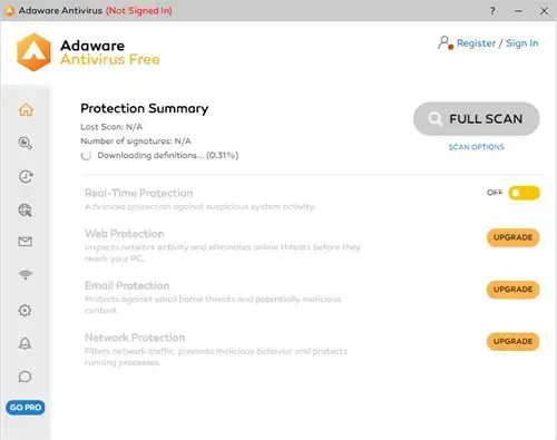 系统杀毒软件adaware antivirus free官方版
