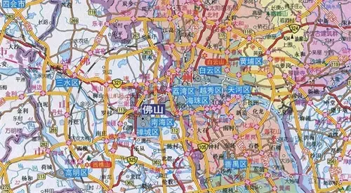 广州地图高清版大图官方版